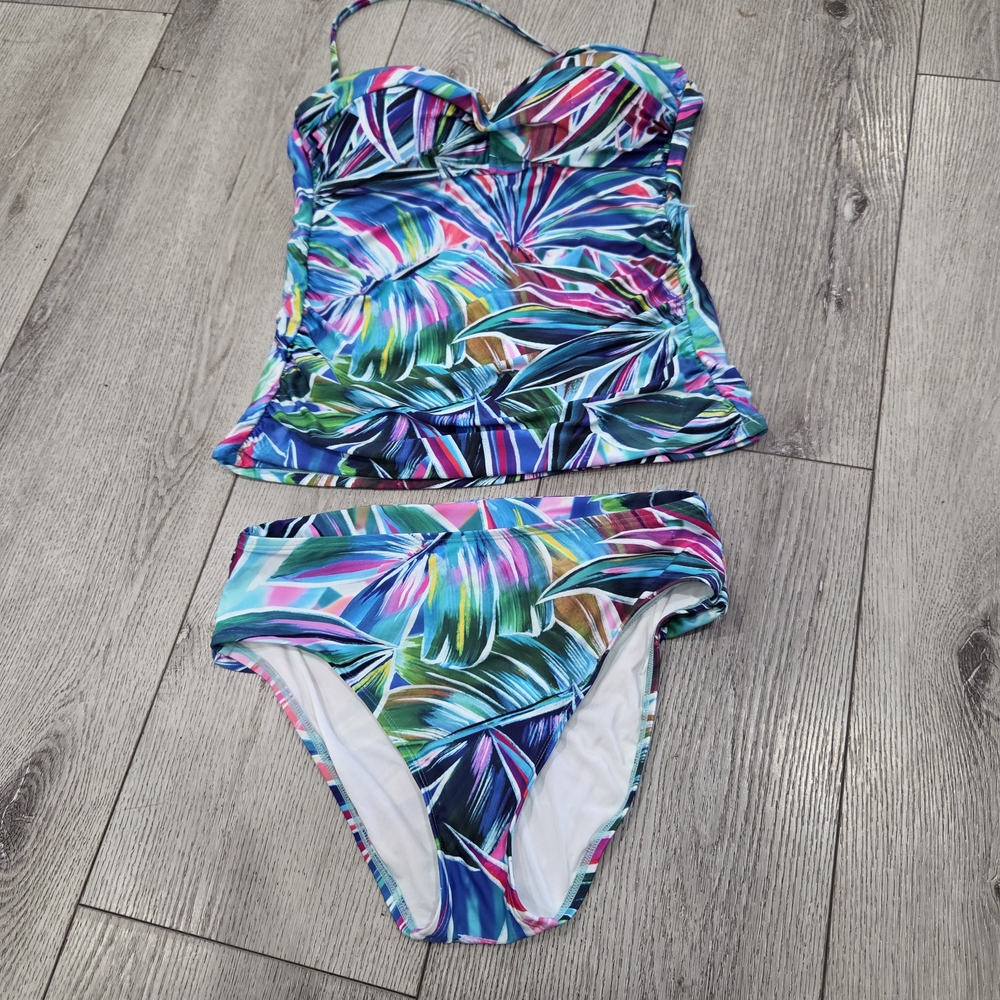 La Blanca Vibrant Multicolor Tankini